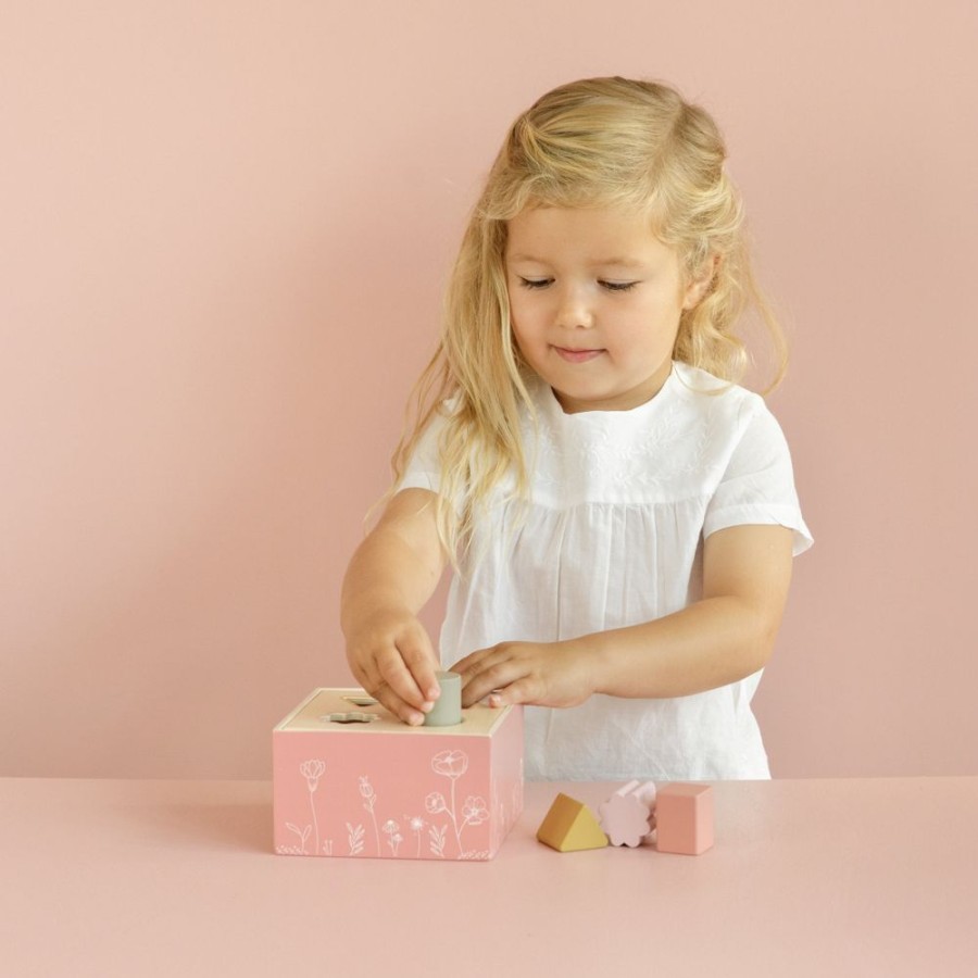 Play Time Little Dutch | Little Dutch Shape Sorter Wild Flowers