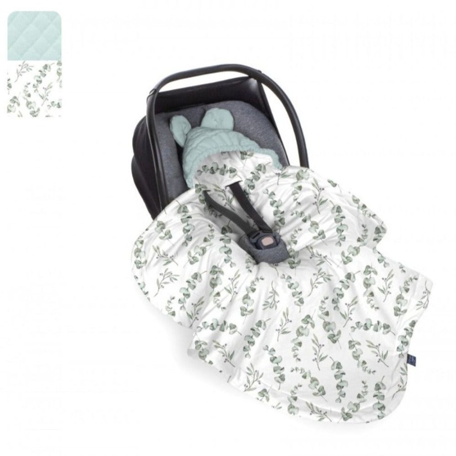 Accessories BabySteps | Car Seat Blanket - Eucalyptus (2 Colours)