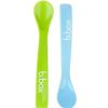 Feeding B Box | B Box Baby Spoon Twin Pack - Green / Blue