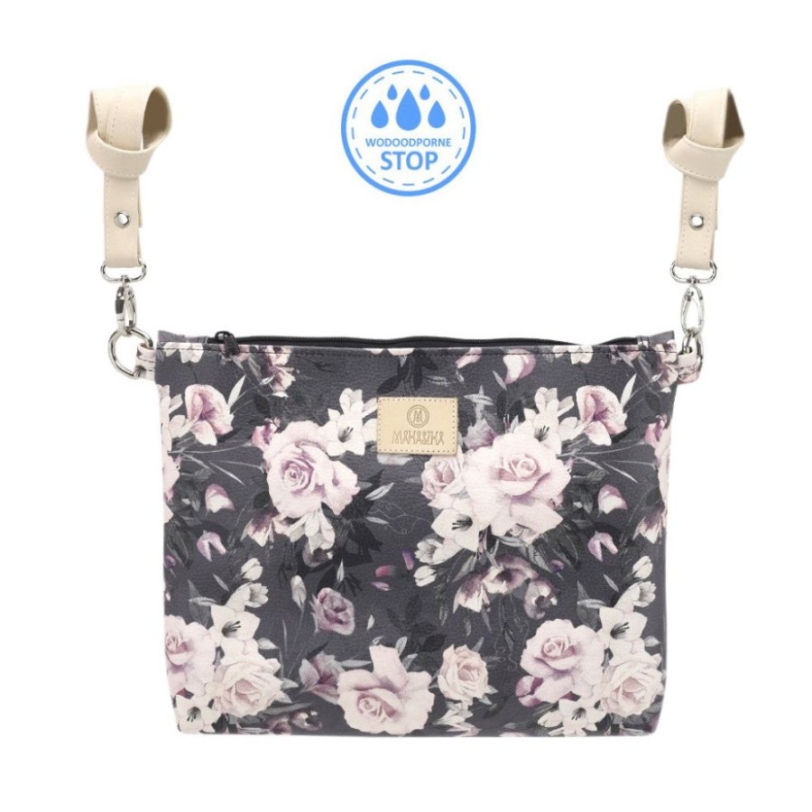 Accessories Makaszka Out & About | Stroller Organiser - Night Flowers