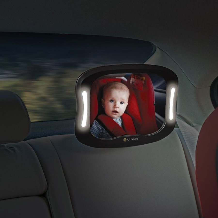 Accessories LittleLife | Baby Car Mirror With Light