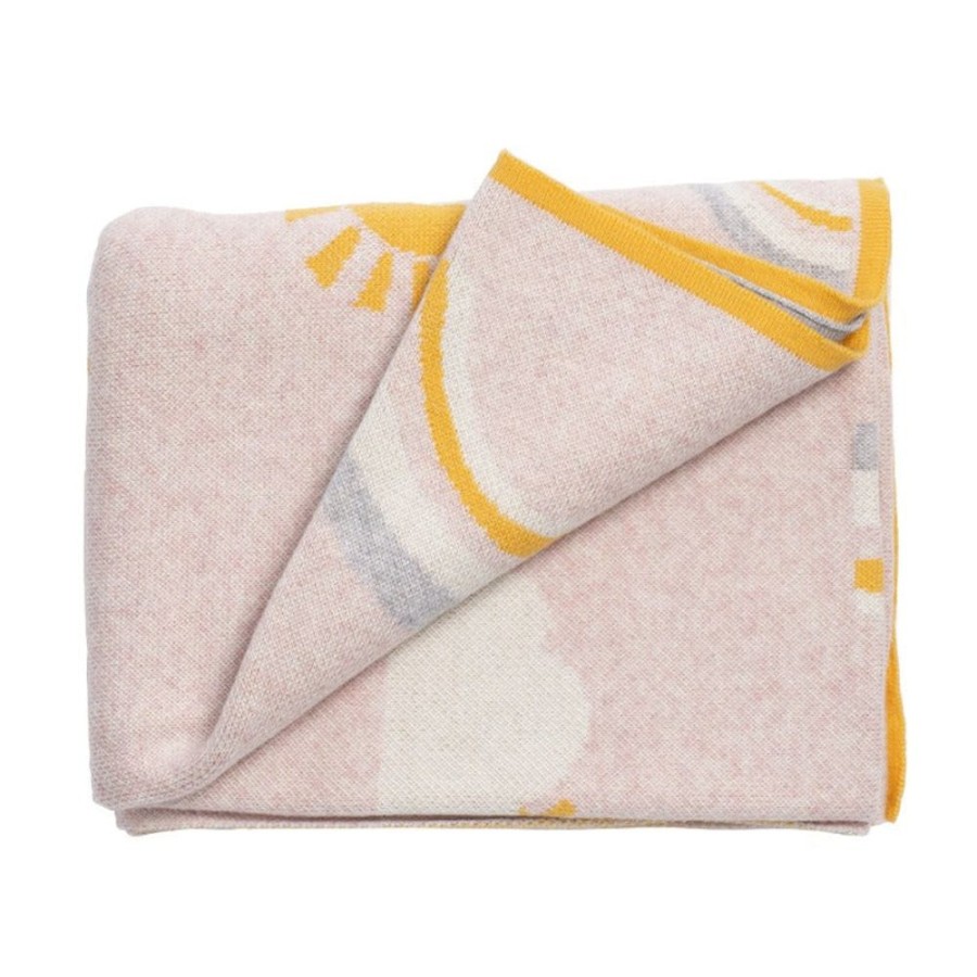 Bed Time Bim.Bla | Bim.Bla Happy Cotton Blanket (3 Colours) Rose