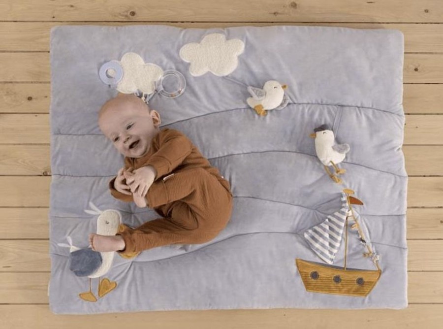 Play Time Little Dutch | Little Dutch Large Playpen Mat - Sailors Bay