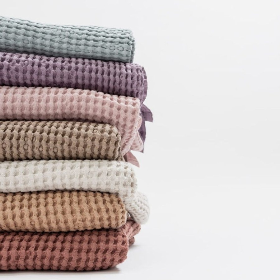 Bed Time Bim.Bla | Bim.Bla Linen Waffle Blanket (Colours)