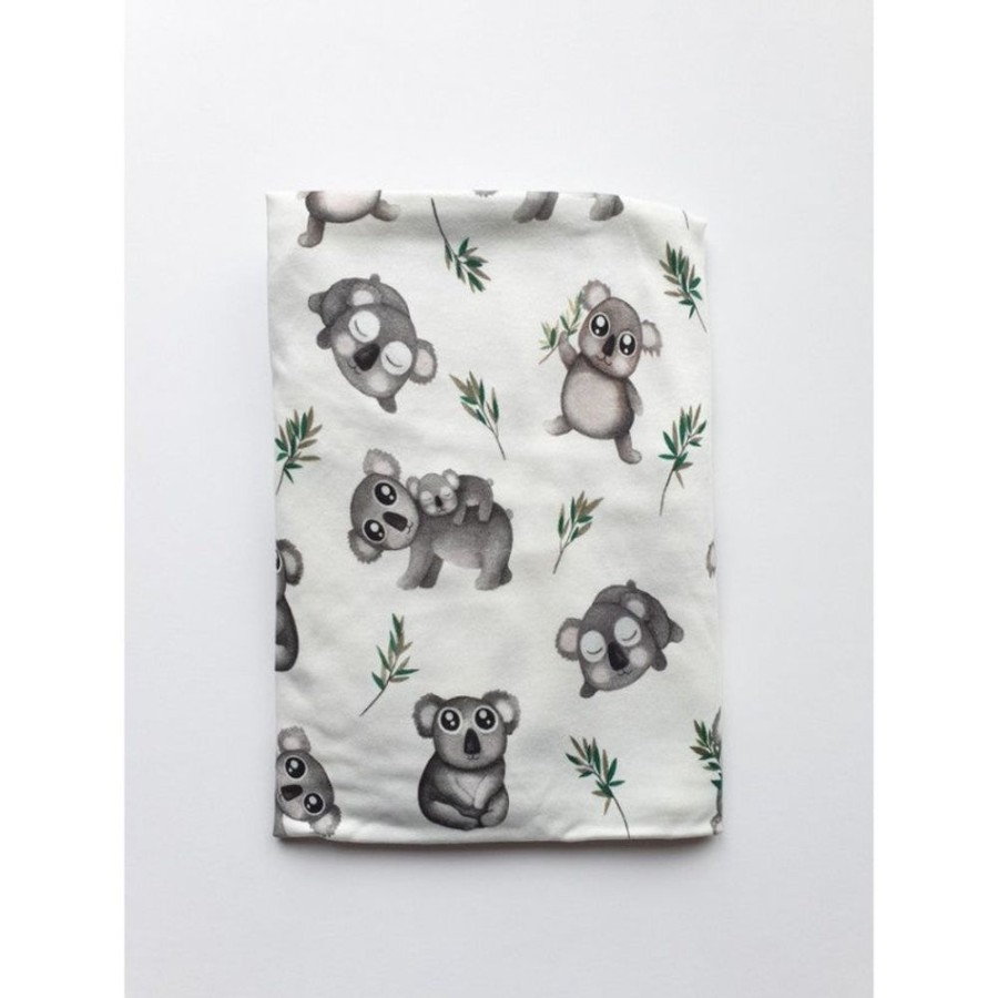 Bed Time Cuddle Dreams | Cot Bed Fitted Sheet - Koala (Choice Of 2 Sizes)