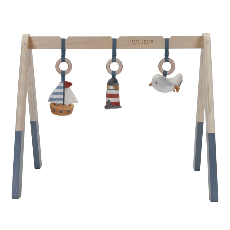 Play Time Little Dutch | Little Dutch Wooden Baby Gym - Sailors Bay