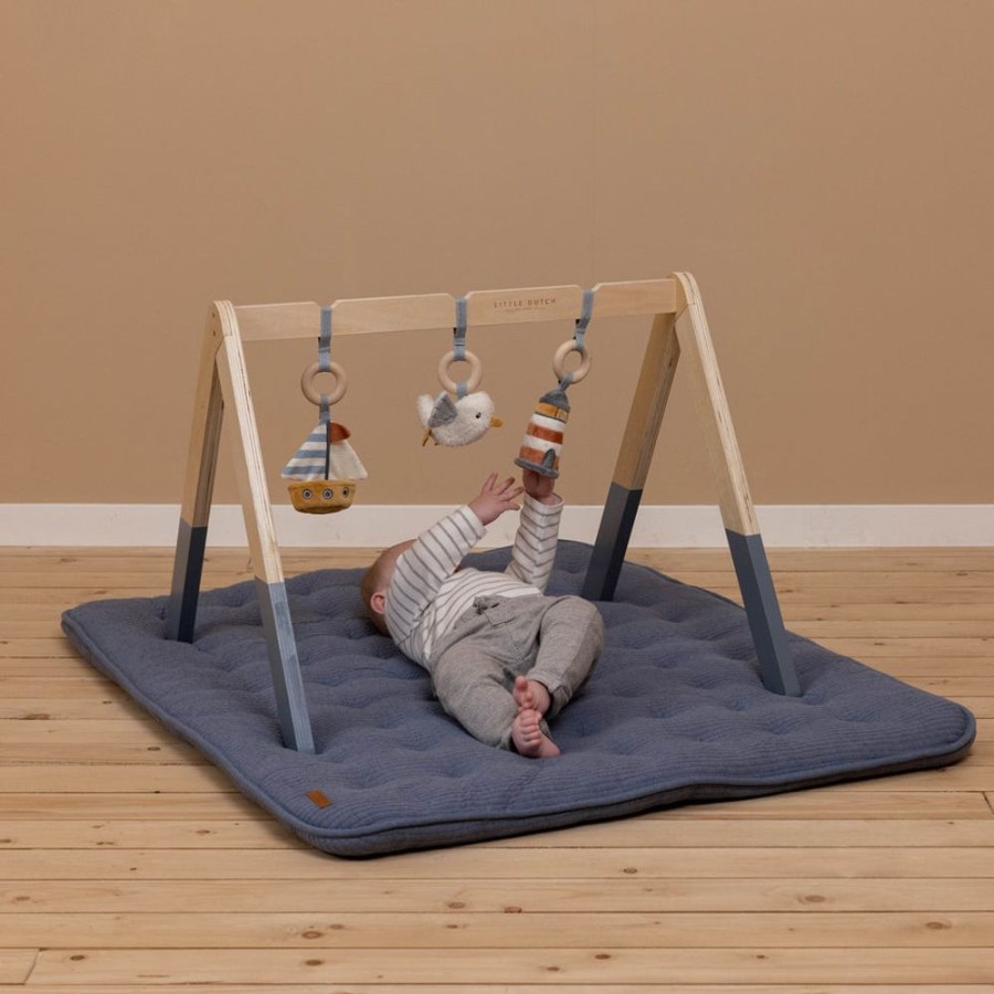 Play Time Little Dutch | Little Dutch Wooden Baby Gym - Sailors Bay