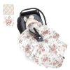 Accessories BabySteps | Car Seat Blanket - Peony Ecru