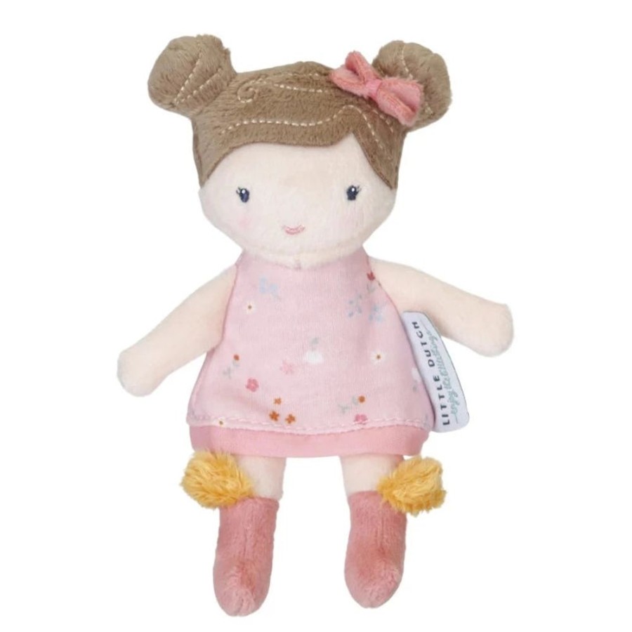 Play Time Little Dutch | Cuddle Doll - Rosa (10Cm)