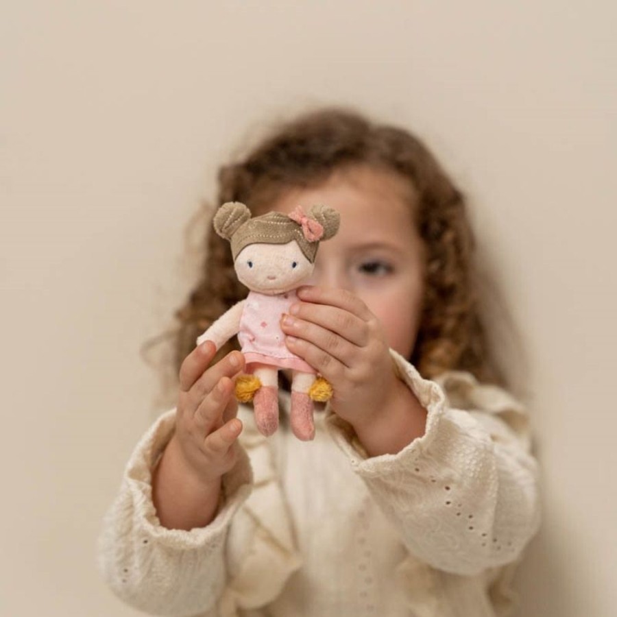 Play Time Little Dutch | Cuddle Doll - Rosa (10Cm)