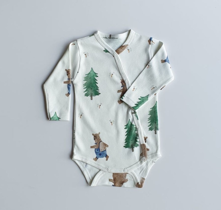 Accessories Cuddle Dreams | Long Sleeve Bodysuit - Bears (2 Sizes)