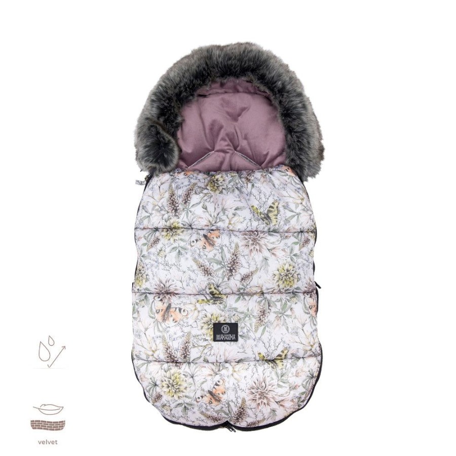 Accessories Makaszka Out & About | Premium Pram Footmuff - Dream Garden