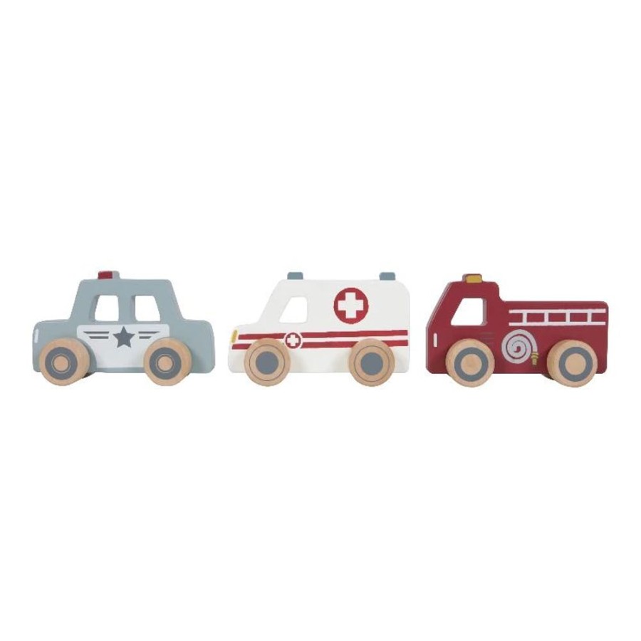 Play Time Little Dutch | Little Dutch - Emergency Services Vehicles