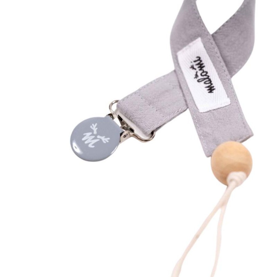 Accessories Malomi | Malomi Washed Cotton Dummy Clip (Colours)