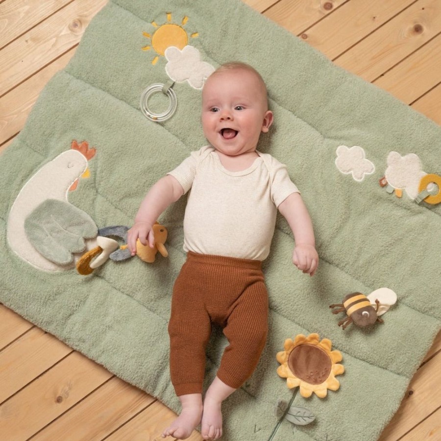 Play Time Little Dutch | Little Dutch Large Playpen Mat - Little Farm