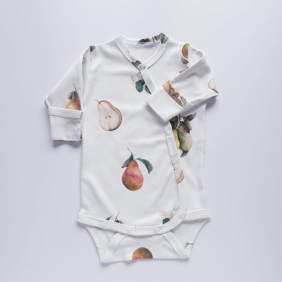 Accessories Cuddle Dreams | Cuddle Dreams Long Sleeve Bodysuit - Pears (2 Sizes)