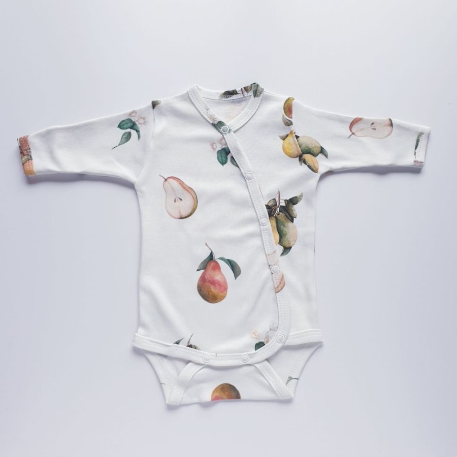 Accessories Cuddle Dreams | Cuddle Dreams Long Sleeve Bodysuit - Pears (2 Sizes)