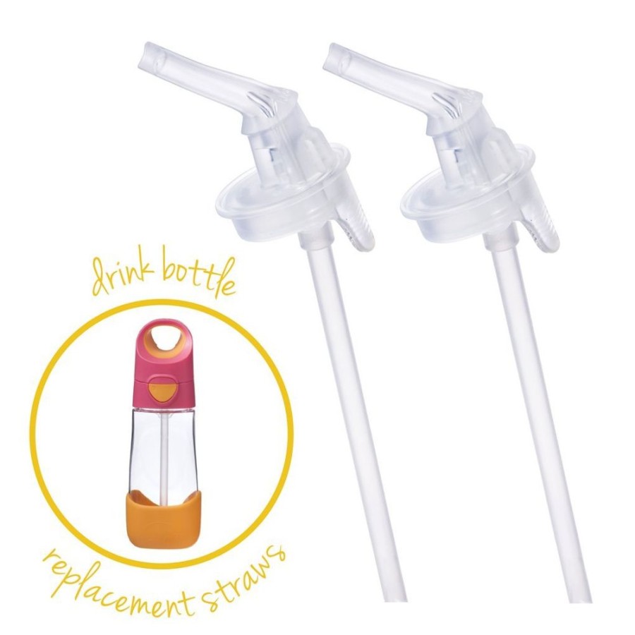 Feeding B Box | B Box Drink Bottle Replacement Straw Pack