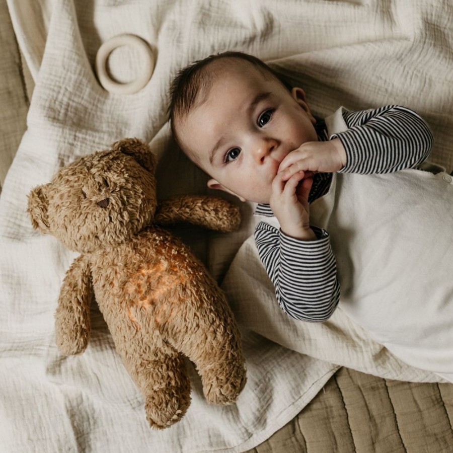 Bed Time Moonie | Moonie Organic Humming Bear - Cappuccino