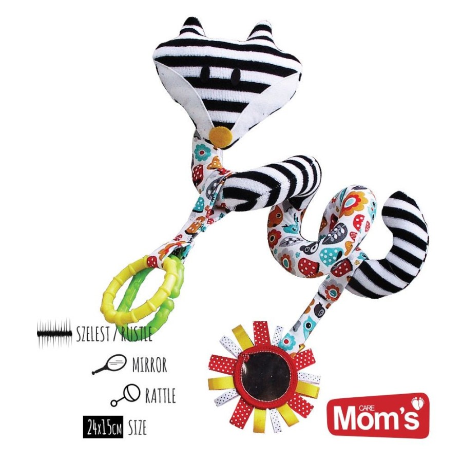 Play Time Mom's Care | Pram Activity Spiral - Black&White