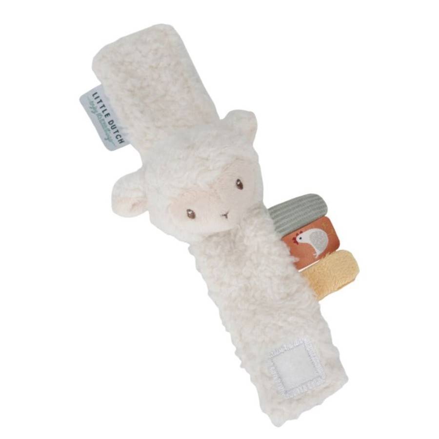 Accessories Little Dutch | Little Dutch Wrist Rattle - Little Farm