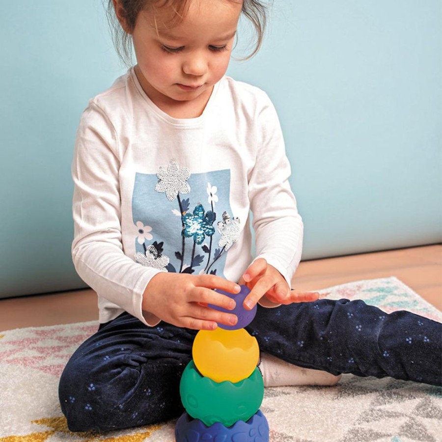 Play Time Mom's Care | Mom'S Care Sensory Pyramid - Pastel