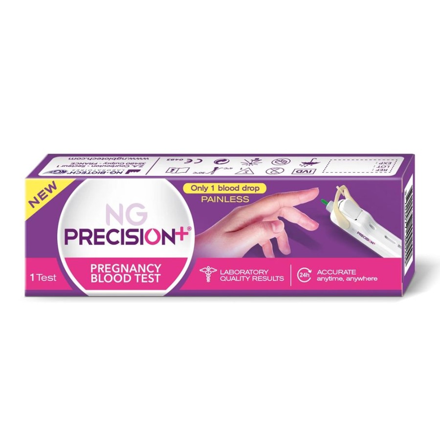 Accessories NG Biotech Selfcare | Ng Precision+ Pregnancy Blood Test (Hcg)