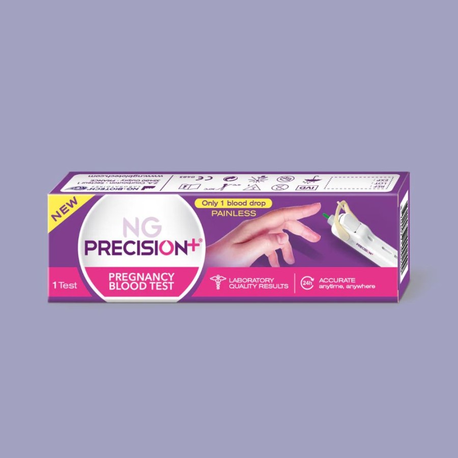 Accessories NG Biotech Selfcare | Ng Precision+ Pregnancy Blood Test (Hcg)