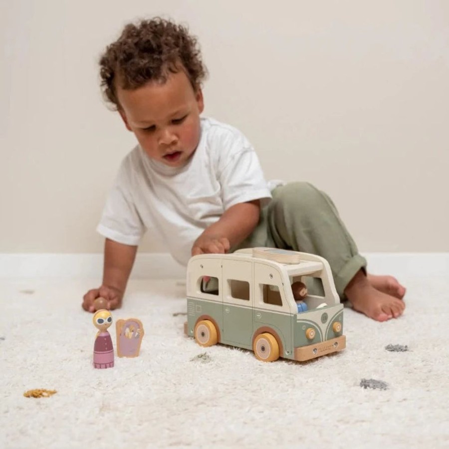 Play Time Little Dutch | Little Dutch - Wooden Vintage Campervan