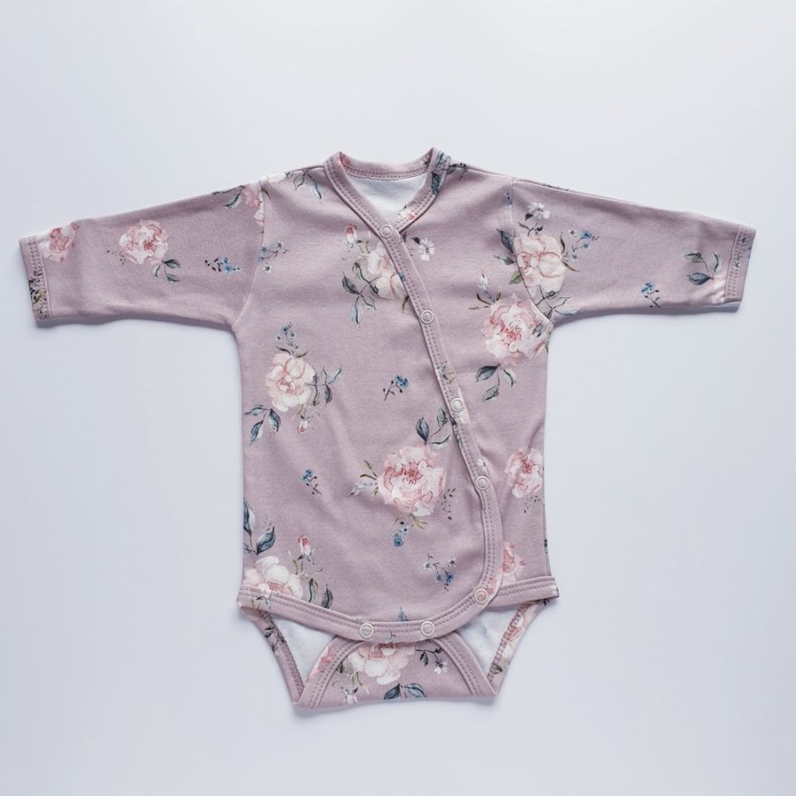 Accessories Cuddle Dreams | Cuddle Dreams Long Sleeve Bodysuit - Roses (2 Sizes)