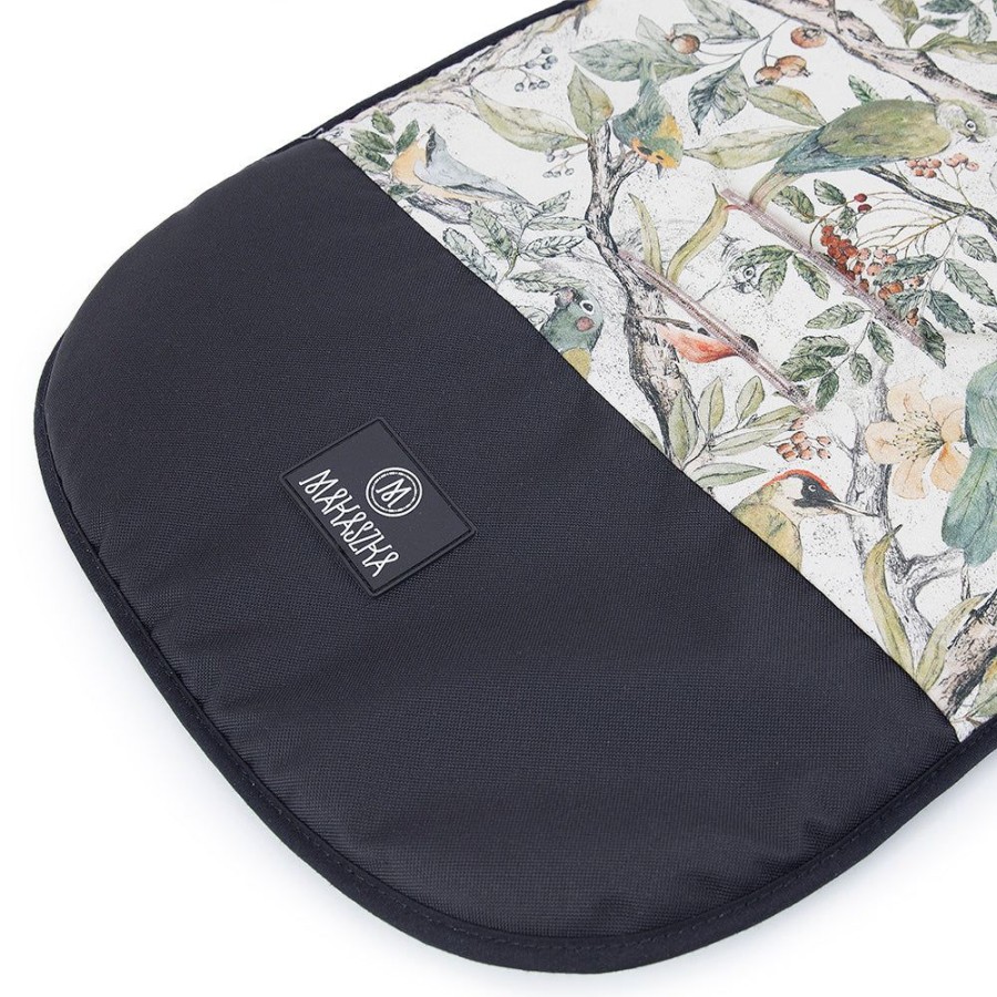 Accessories Makaszka | Reversible Memory Foam Stroller Liner - Herbarium