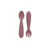 Feeding EZPZ | Ezpz Mini Utensils - Mauve