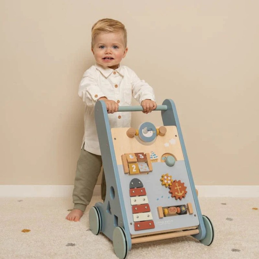 Play Time Little Dutch | Little Dutch Baby Activity Walker - Sailors Bay