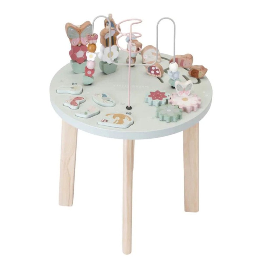 Play Time Little Dutch | Little Dutch Activity Table - Flowers & Butterflies