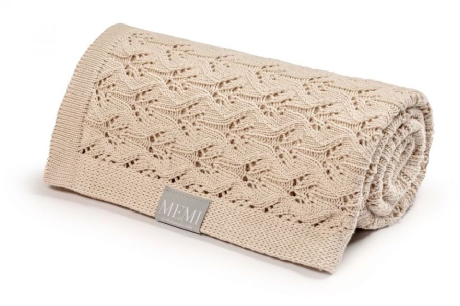 Bed Time MY MEMI | My Memi Openwork Bamboo Blanket (6 Colours)