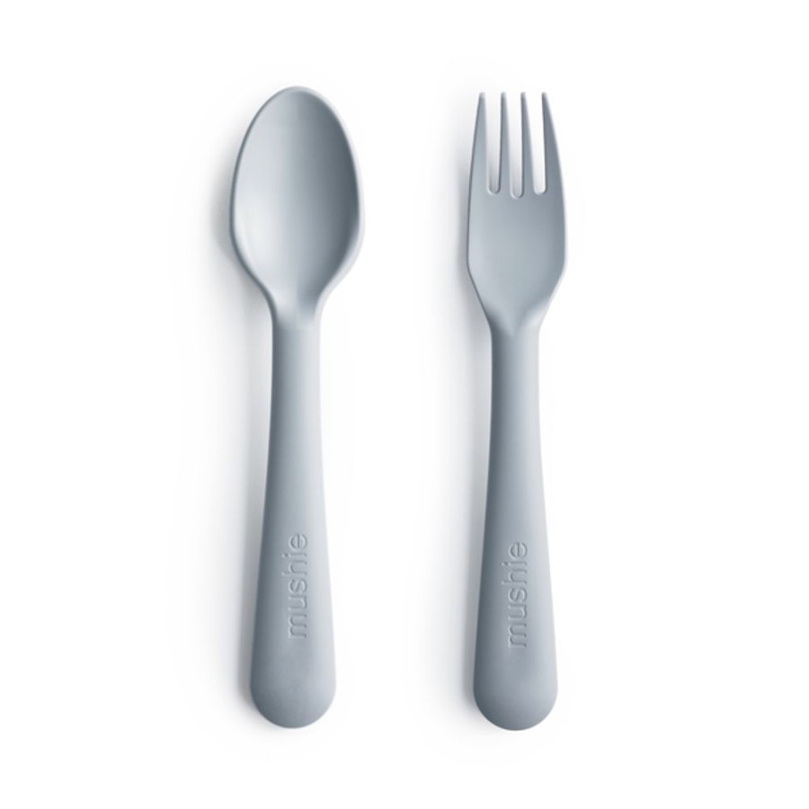 Feeding Mushie | Mushie Fork And Spoon Set (Colours)