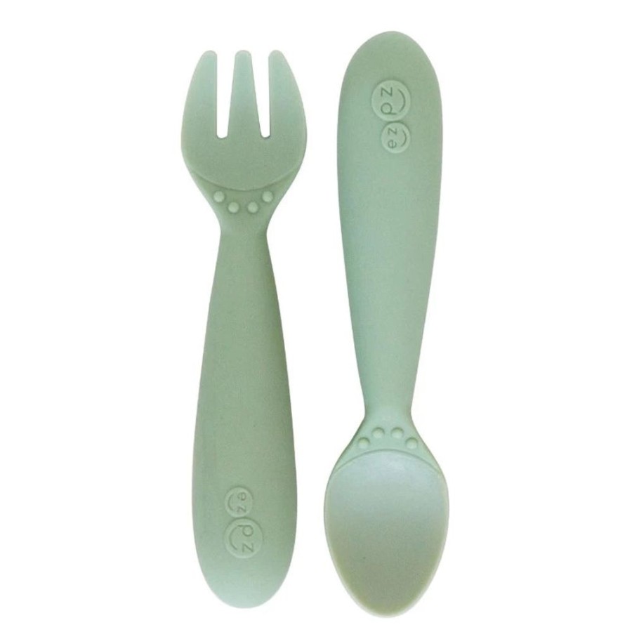 Feeding EZPZ | Ezpz Mini Utensils - Sage