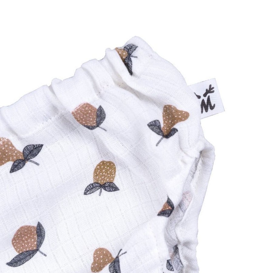 Accessories Malomi | Malomi Muslin Bloomers -Dots/Garden Fruits 2Pack (2 Sizes)